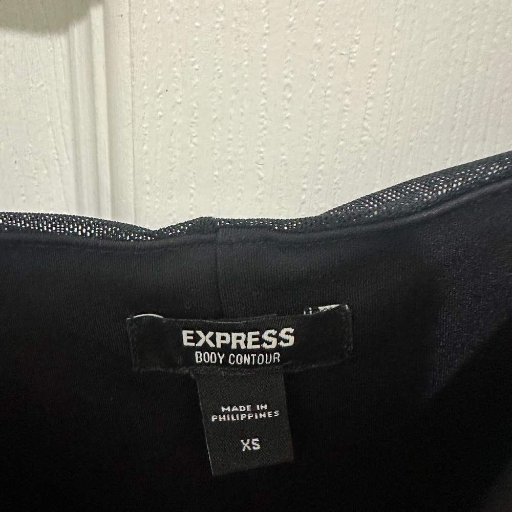 Express body contour black body suit XS - Picture 3 of 4